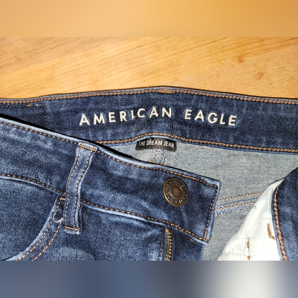 AE Dream High-Waisted Jegging, Size 2, Distressed - Picture 9 of 12